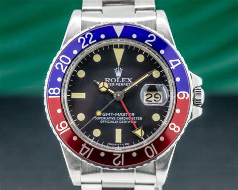 rolex gmt pepsi 1980|More.